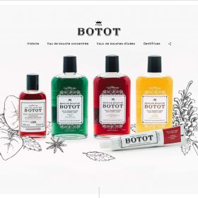 「BOTOT」のおしゃれな容器とそれを伝える絶妙なサイトデザイン