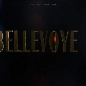 「Bellevoye」らしいウイスキーを感じるWEBデザイン